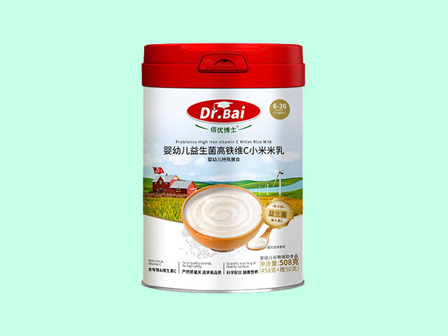 婴幼儿益生菌高铁维C小米米乳