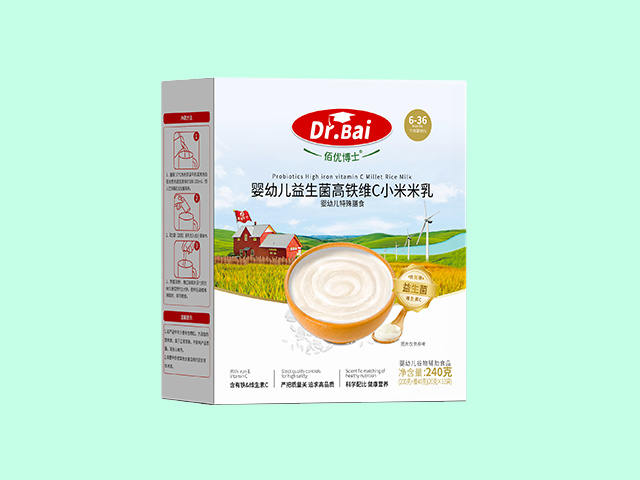 婴幼儿益生菌高铁维C小米米乳（盒装）
