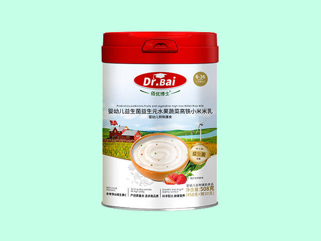 婴幼儿益生菌益生元水果蔬菜高铁小米米乳