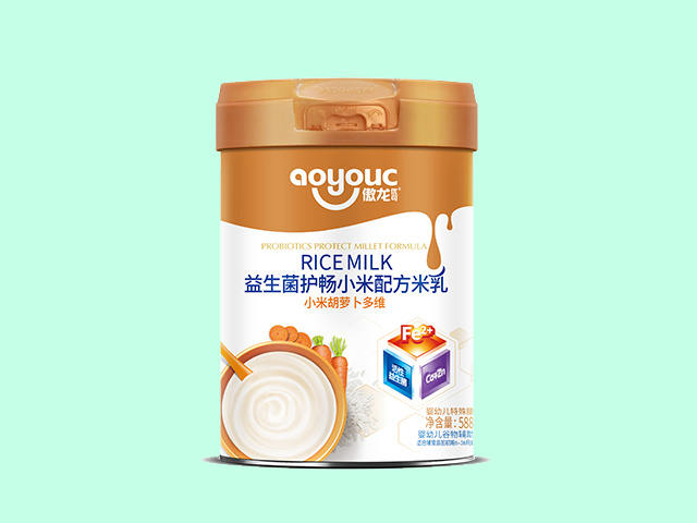 傲龙益生菌护畅小米配方米乳（小米胡萝卜多