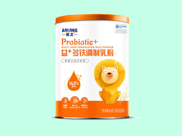 傲龙益+多铁调制乳粉
