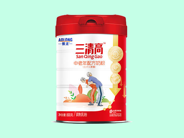 傲龙三清高中老年配方奶粉